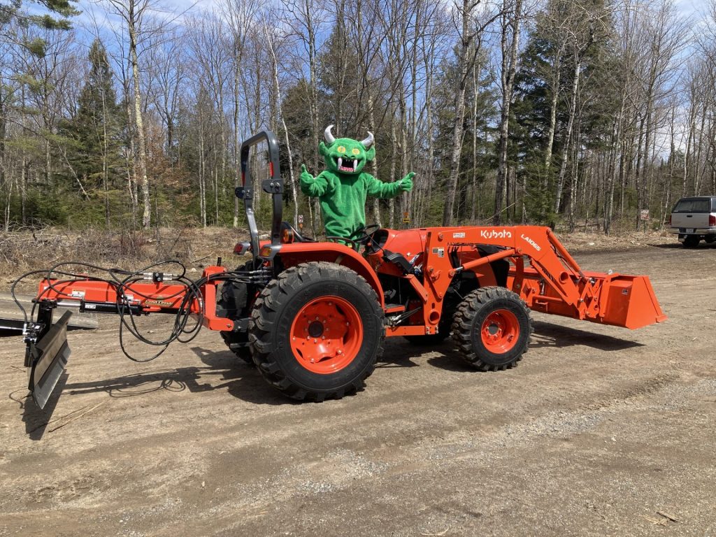 Our new tractor